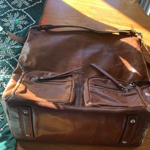 Tano Leather Hobo Bag